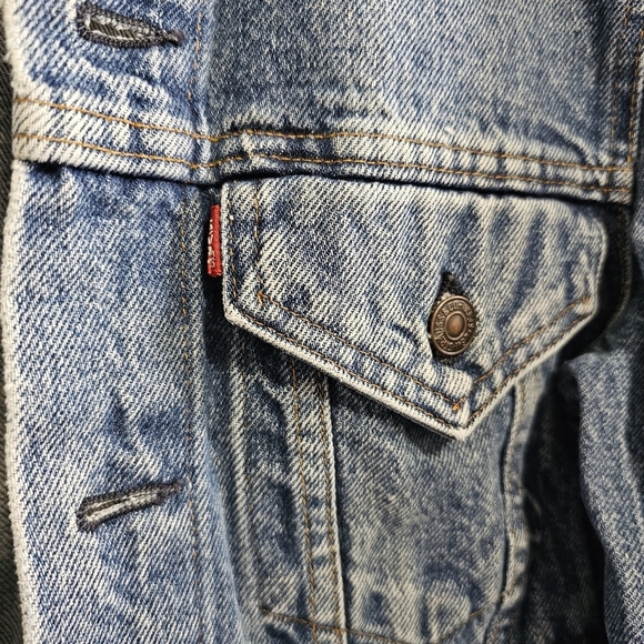 Levi's denim jean jacket vintage 80s - Picture 12 of 15